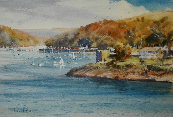 - watercolour on Paper, Painting by David Rust, measuring 20 x 29 cm (H x W) framed at 43 x 52 cm £420